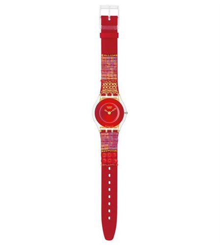 Armbanduhr Swatch Dame Tandoori Delight in Plastik SFK220 - SFK220